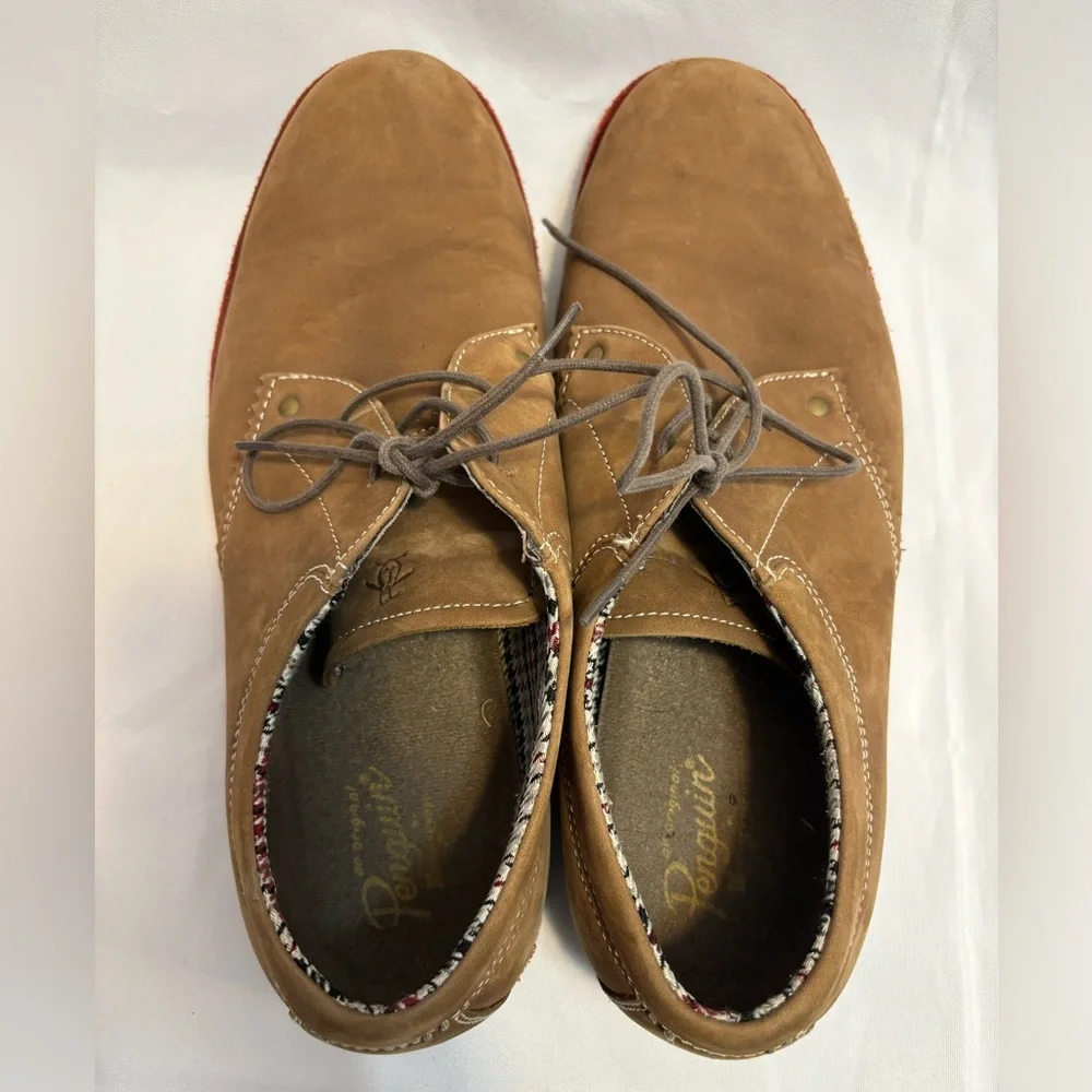 Penguin Jennings Suede Oxfords Derby Lace Up Men’s Shoes Size 13